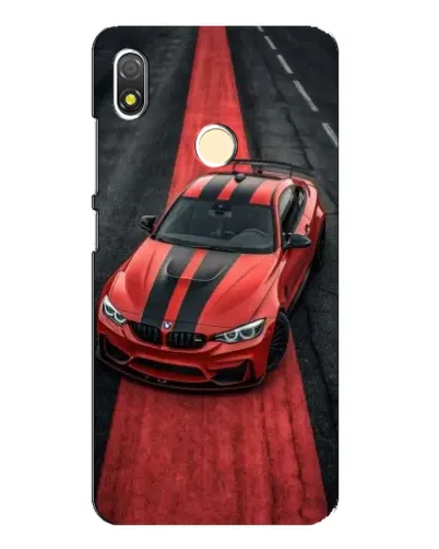 Чехол для TECNO POP 3 с картинкой «BMW на красной дорожке»