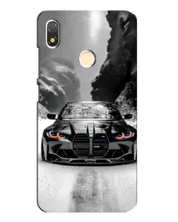 Чохол для TECNO POP 3 з картинкою «BMW — акварельний дрифт»