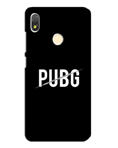 Чехол для TECNO POP 3 с картинкой «PUBG — белый логотип» Чехол для TECNO POP 3 с картинкой «PUBG — белый логотип»