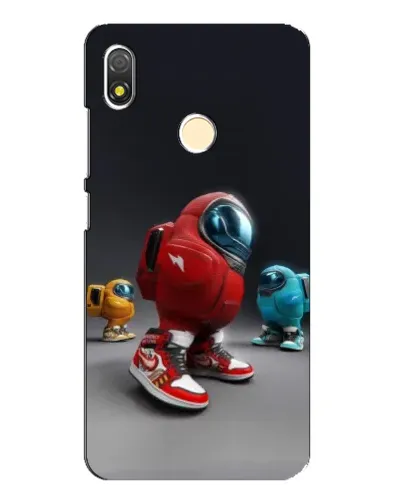 Чехол для TECNO POP 3 с картинкой «Among Us — 3D стиль»