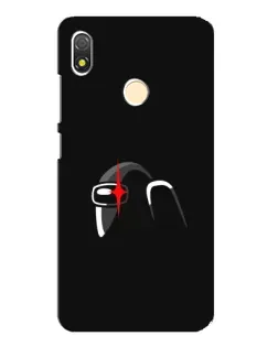 Чехол для TECNO POP 3 с картинкой «Among Us шлем» Чехол для TECNO POP 3 с картинкой «Among Us шлем»