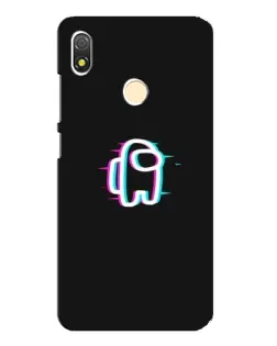Чехол для TECNO POP 3 с картинкой «Among Us неон»