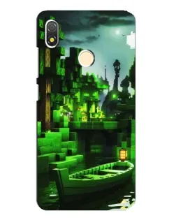 Чехол для TECNO POP 3 с картинкой «Minecraft лесной пейзаж» Чехол для TECNO POP 3 с картинкой «Minecraft лесной пейзаж»
