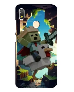 Чехол для TECNO POP 3 с картинкой «Стив и гусь» Чехол для TECNO POP 3 с картинкой «Стив и гусь»