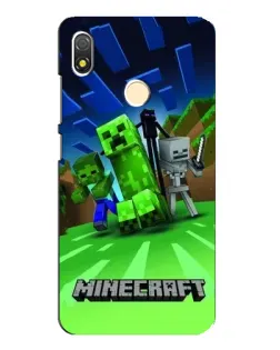 Чехол для TECNO POP 3 с картинкой «Команда героев игры»