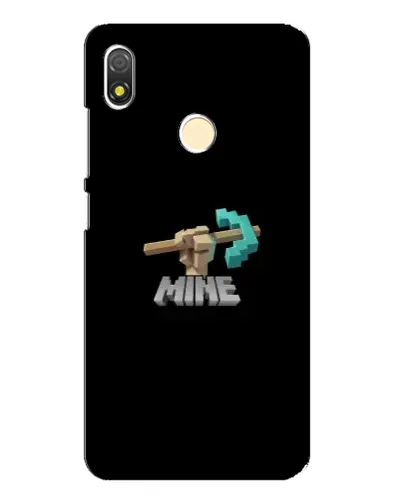 Чехол для TECNO POP 3 с картинкой «Алмазная кирка»