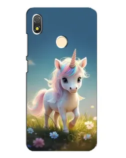 Чехол для TECNO POP 3 с картинкой «Единорог на поляне» Чехол для TECNO POP 3 с картинкой «Единорог на поляне»
