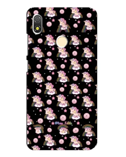 Чехол для TECNO POP 3 с картинкой «Magic Unicorn паттерн»