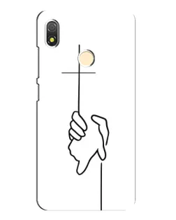 Чехол для TECNO POP 3 с картинкой «Рука держит»
