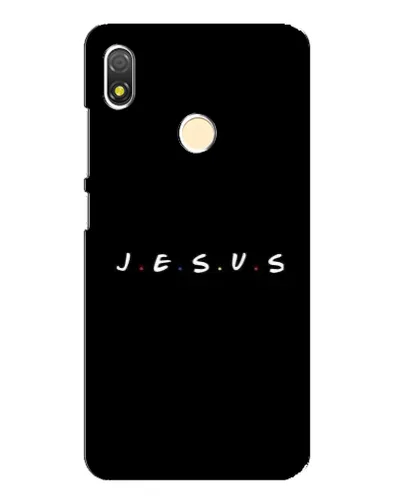 Чехол для TECNO POP 3 с картинкой «Точки веры J.E.S.U.S.»