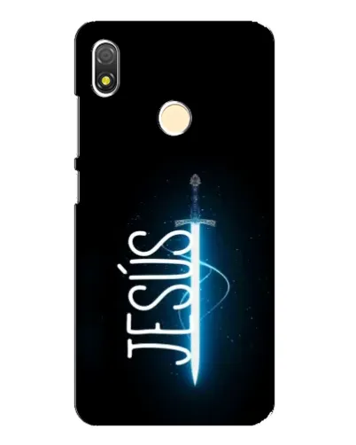 Чехол для TECNO POP 3 с картинкой «Меч Духа Jesus»