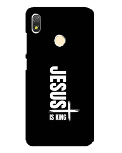 Чехол для TECNO POP 3 с картинкой «Вертикаль веры Jesus»