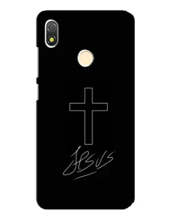 Чохол для TECNO POP 3 з картинкою «Графічний хрест Jesus»