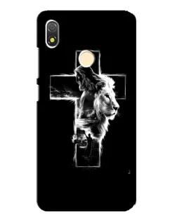 Чохол для TECNO POP 3 з картинкою «Сяючий хрест Jesus»