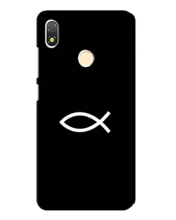 Чохол для TECNO POP 3 з картинкою «Символ риби Jesus»