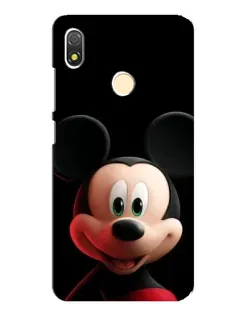 Чехол для TECNO POP 3 с картинкой «Улыбающийся Микки Маус»