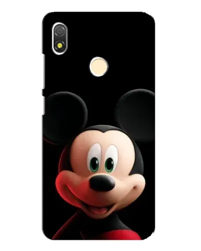 Чехол для TECNO POP 3 с картинкой «Улыбающийся Микки Маус»