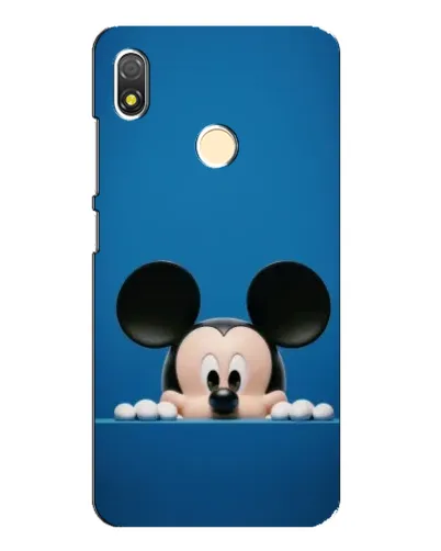 Чехол для TECNO POP 3 с картинкой «Микки выглядывает»