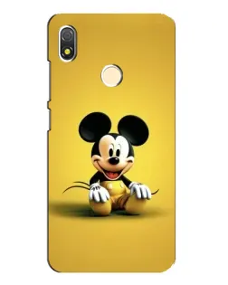 Чехол для TECNO POP 3 с картинкой «Микки на желтом»