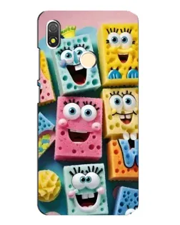 Чехол для TECNO POP 3 с картинкой «Цветные губки»
