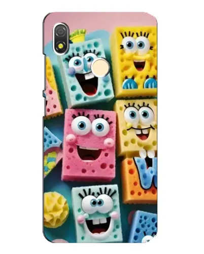 Чехол для TECNO POP 3 с картинкой «Цветные губки»