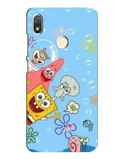Чехол для TECNO POP 3 с картинкой «Веселые пузырьки»