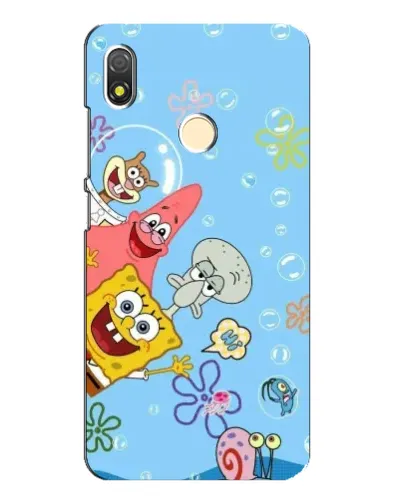 Чехол для TECNO POP 3 с картинкой «Веселые пузырьки»