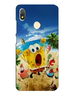 Чехол для TECNO POP 3 с картинкой «Развлечения на пляже»