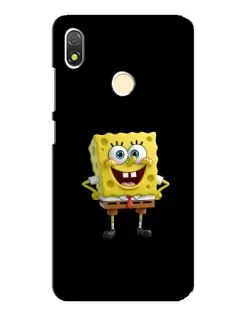Чехол для TECNO POP 3 с картинкой «Классический Губка Боб»