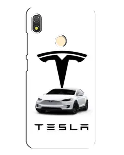 Чехол для TECNO POP 3 с картинкой «Tesla White Style»