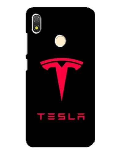 Чехол для TECNO POP 3 с картинкой «Tesla Red Logo» Чехол для TECNO POP 3 с картинкой «Tesla Red Logo»