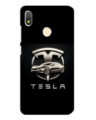 Чехол для TECNO POP 3 с картинкой «Tesla — серебристое авто» Чехол для TECNO POP 3 с картинкой «Tesla — серебристое авто»
