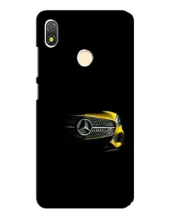 Чехол для TECNO POP 3 с картинкой «Mercedes — ретро стиль»