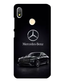 Чехол для TECNO POP 3 с картинкой «Mercedes — решетка радиатора»