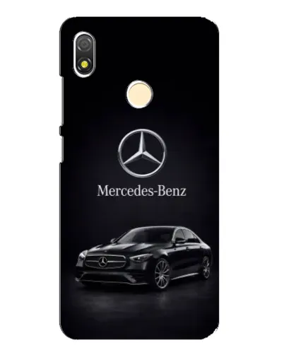 Чехол для TECNO POP 3 с картинкой «Mercedes — решетка радиатора»
