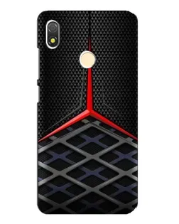 Чехол для TECNO POP 3 с картинкой «Mercedes Carbon Grid»