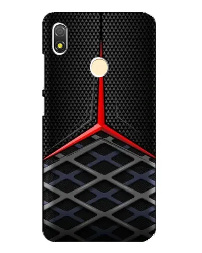Чехол для TECNO POP 3 с картинкой «Mercedes Carbon Grid»