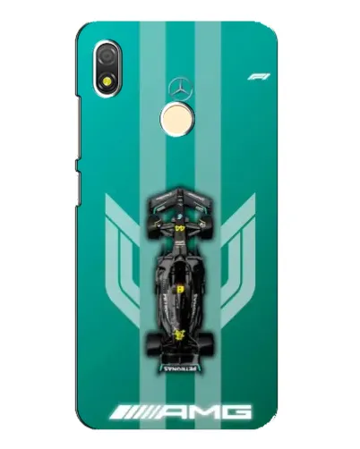 Чехол для TECNO POP 3 с картинкой «Mercedes AMG Petronas»