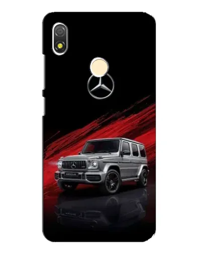 Чехол для TECNO POP 3 с картинкой «Mercedes G-Class красный»