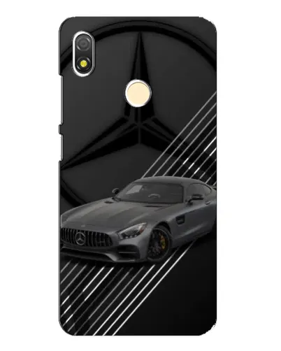 Чехол для TECNO POP 3 с картинкой «Mercedes AMG — графика»