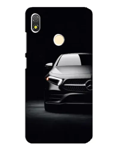 Чехол для TECNO POP 3 с картинкой «Свет фар Mercedes»