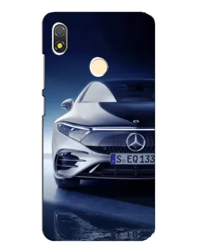 Чехол для TECNO POP 3 с картинкой «Mercedes EQ — будущее»