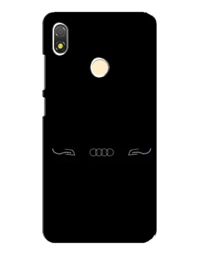 Чехол для TECNO POP 3 с картинкой «Audi — световой подпись»