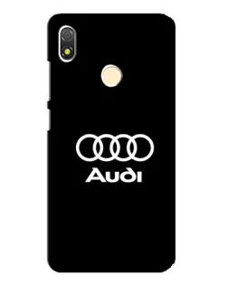 Чехол для TECNO POP 3 с картинкой «Классическое лого Audi»