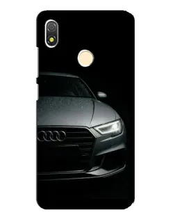Чехол для TECNO POP 3 с картинкой «Audi — детализация кузова»