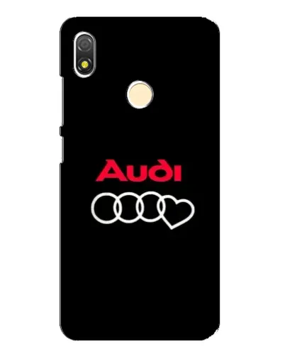 Чехол для TECNO POP 3 с картинкой «Логотип Audi Heart»