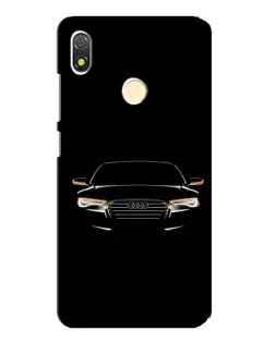 Чехол для TECNO POP 3 с картинкой «Audi — ночной контур»
