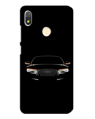 Чехол для TECNO POP 3 с картинкой «Audi — ночной контур»