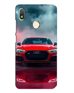 Чехол для TECNO POP 3 с картинкой «Audi RS — красный стиль»