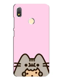 Чехол для TECNO POP 3 с картинкой «Pusheen и печенье» Чехол для TECNO POP 3 с картинкой «Pusheen и печенье»